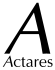 La homepage d'ACTARES